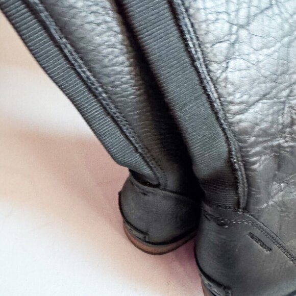 Sorel Emelie Tall Black Leather Boots 6 - Picture 11 of 11